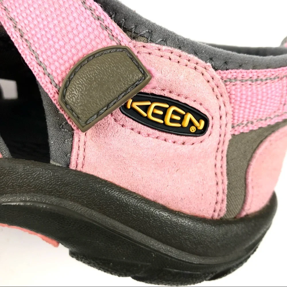 Keen Girls Pink Trail Sneakers Sz 3